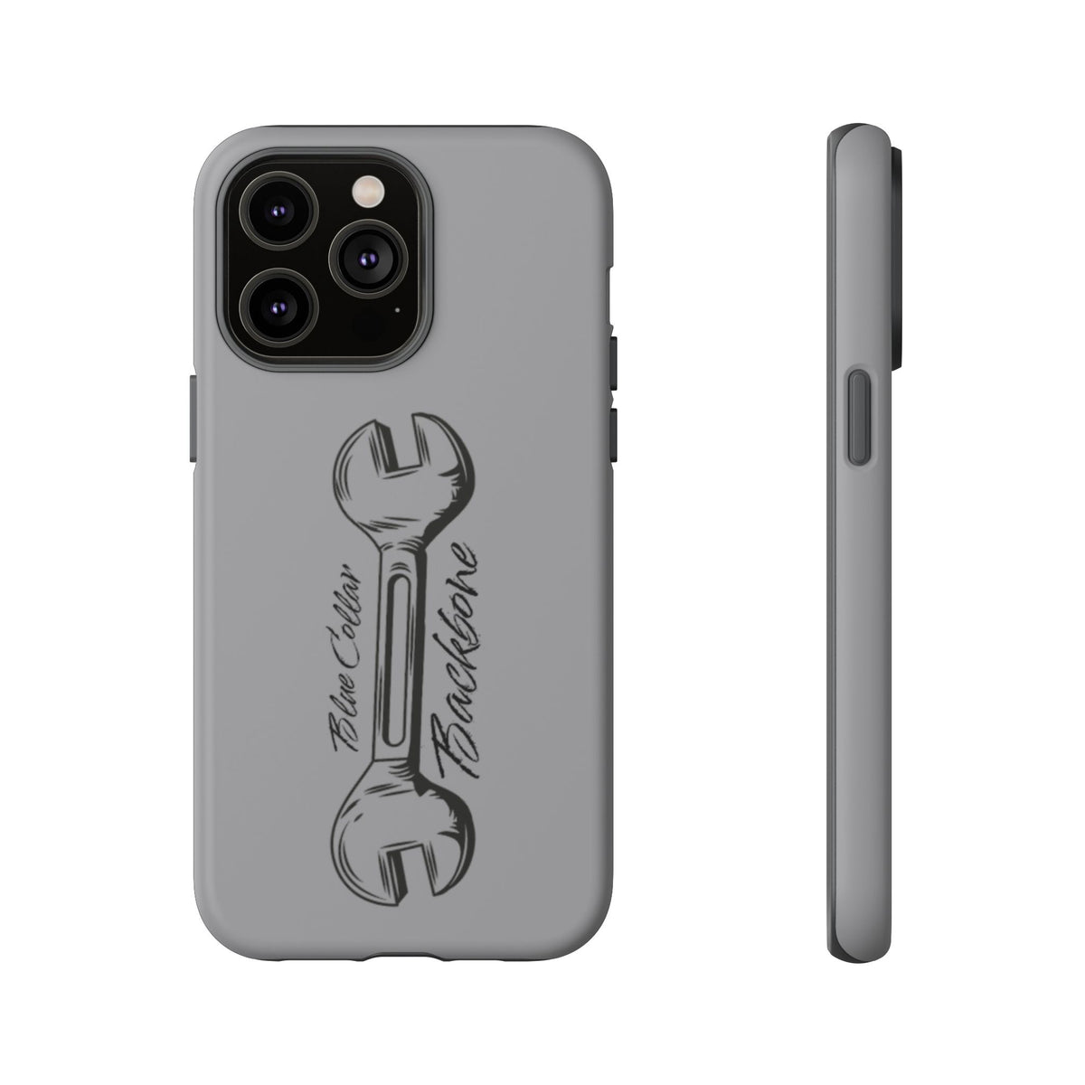 Tough Cases, Blue Collar Backbone Phone Case, Protective Phone Cases, Rugged Phone Covers, Strong Case, Worker Design, Unique Phone