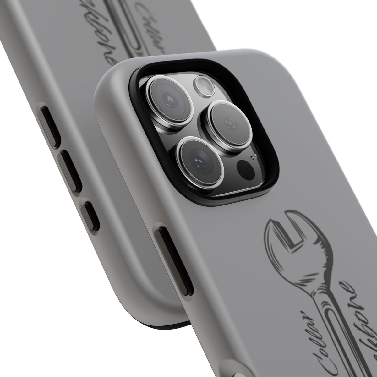 Tough Cases, Blue Collar Backbone Phone Case, Protective Phone Cases, Rugged Phone Covers, Strong Case, Worker Design, Unique Phone