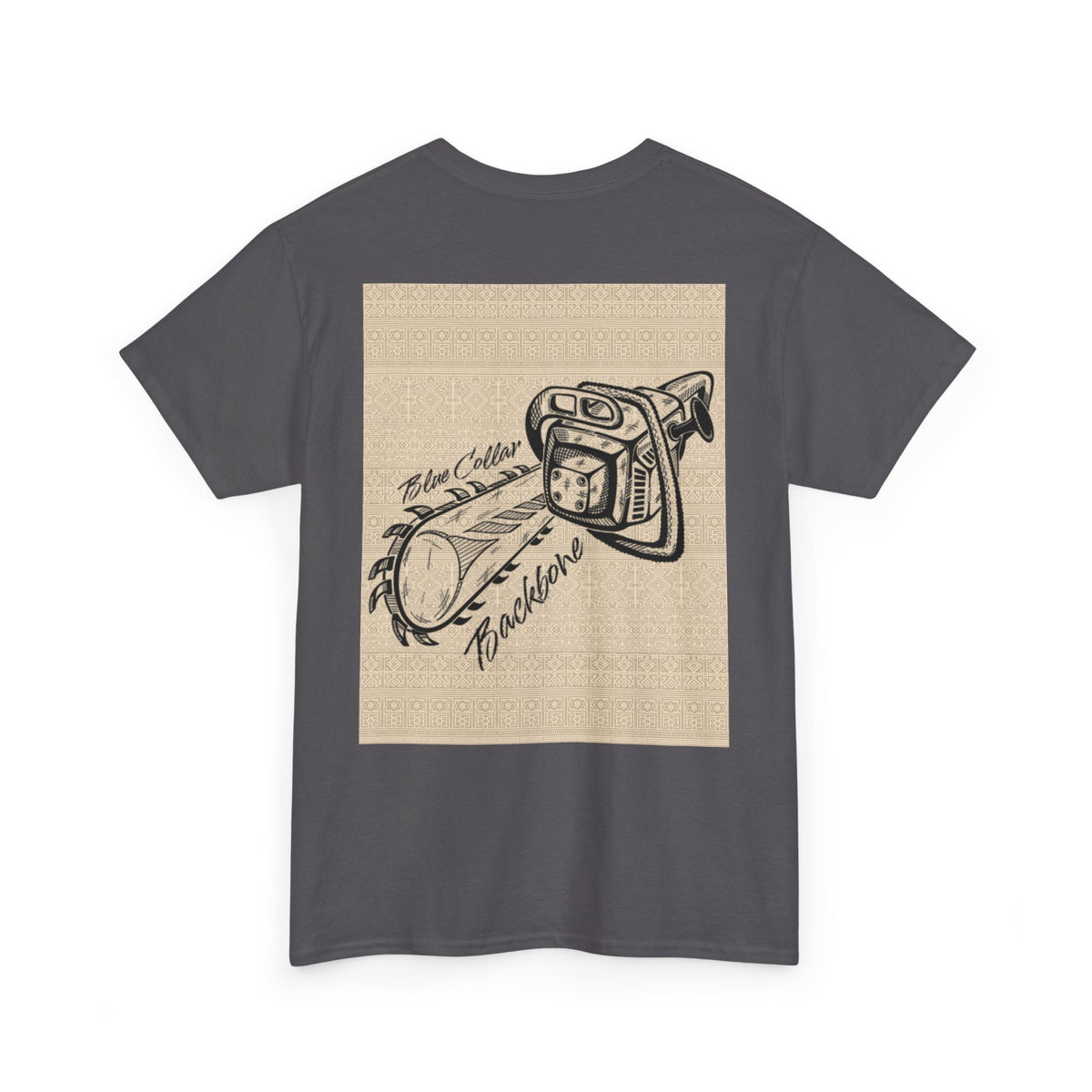 Blue Collar Backbone Chainsaw Tee