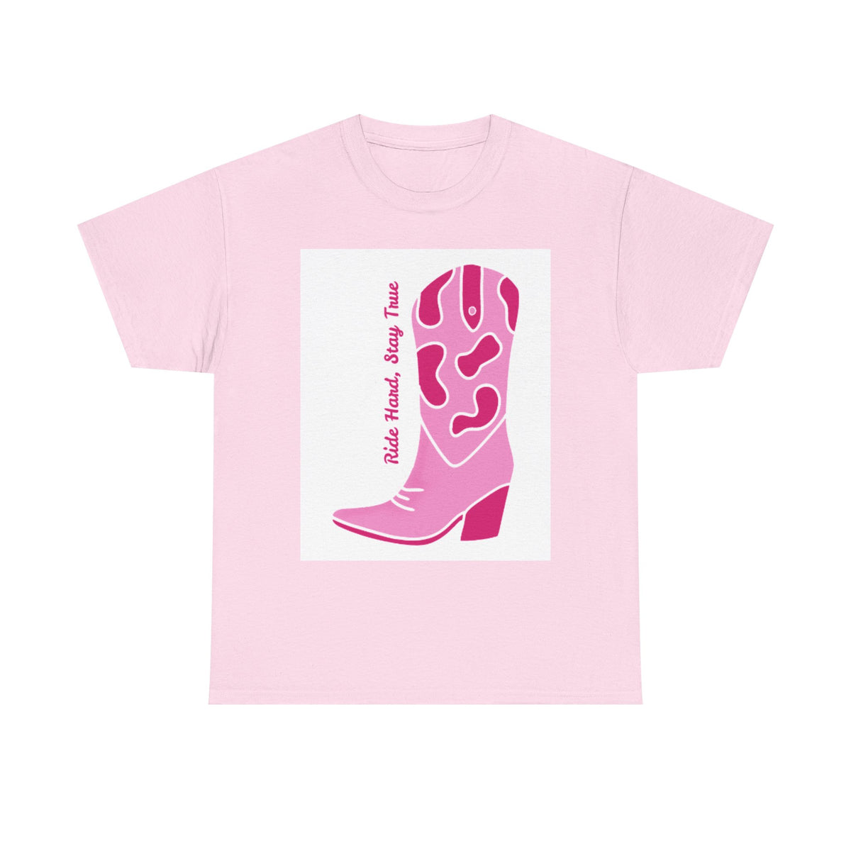 Rodeo Vibes Unisex Heavy Cotton Tee - "Ride Hard, Stay True"