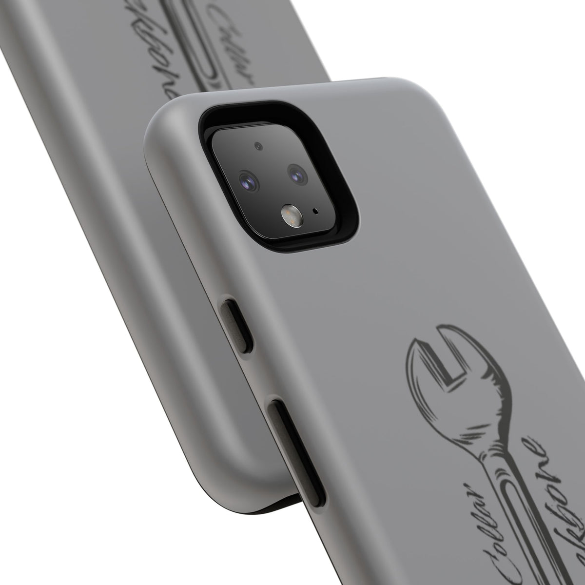 Tough Cases, Blue Collar Backbone Phone Case, Protective Phone Cases, Rugged Phone Covers, Strong Case, Worker Design, Unique Phone