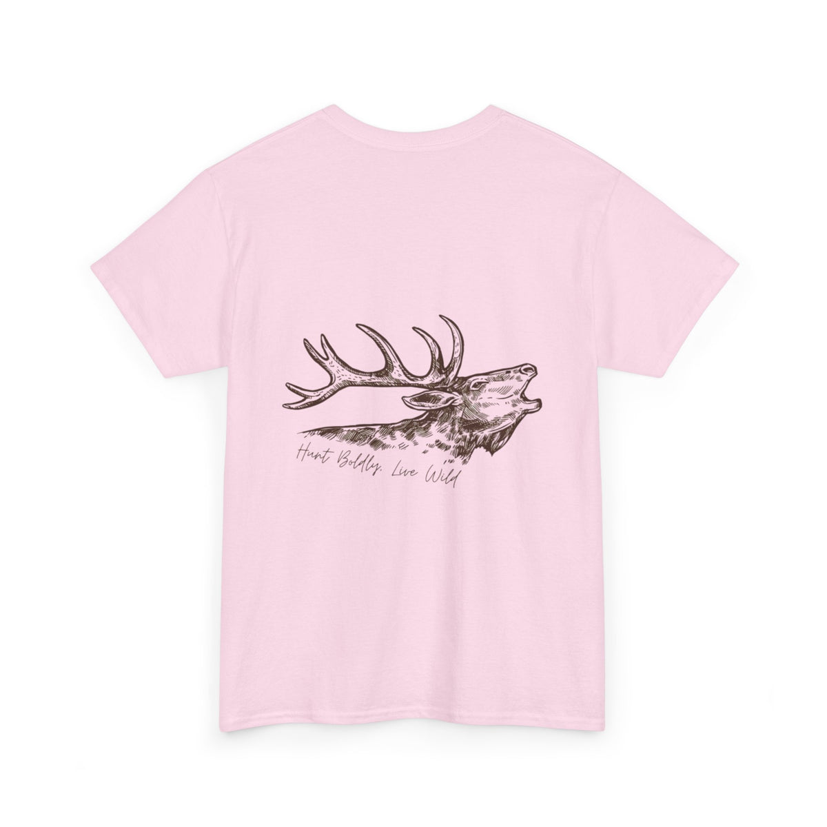 Hunt Boldly Live Wild Elk Tee