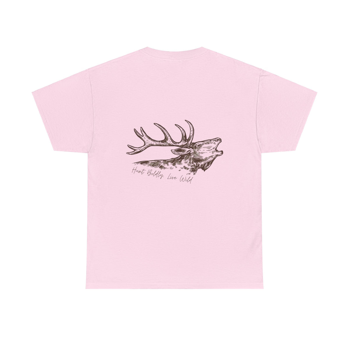 Hunt Boldly Live Wild Elk Tee