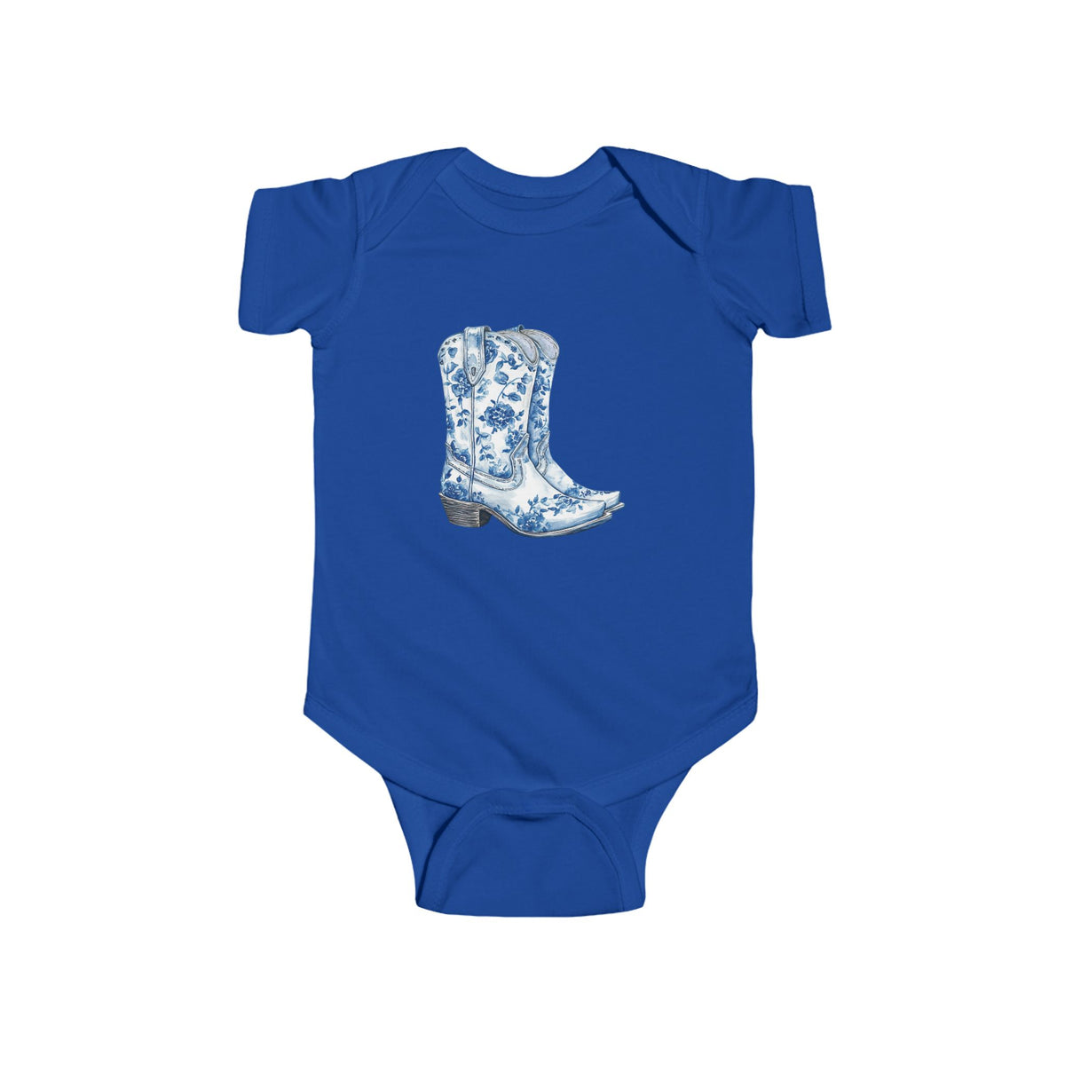 Cute Cowboy Boots Infant Bodysuit, Baby Shower Gift, Western Theme, Cute Baby Outfit, Newborn Cowboy Apparel, Floral Baby Wear