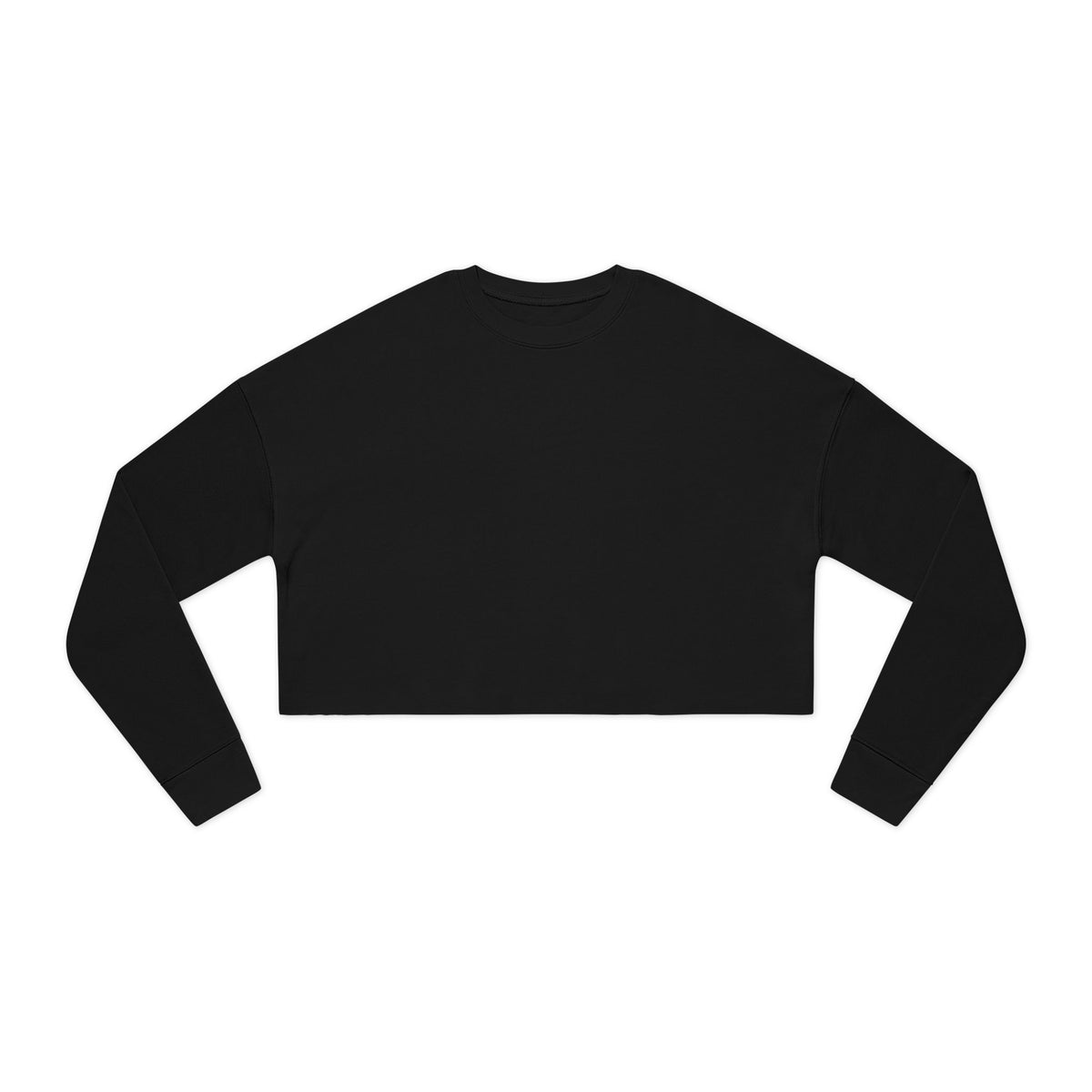 Women's Crop Sweatshirt - Hunt Crewneck Design