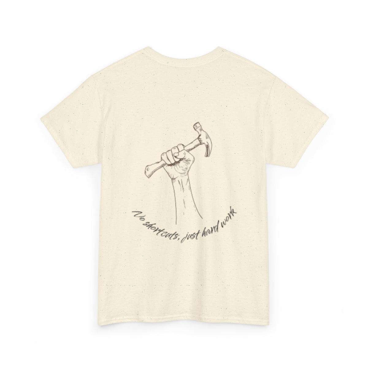 No Shortcuts, Just Hard Work Unisex Heavy Cotton Tee