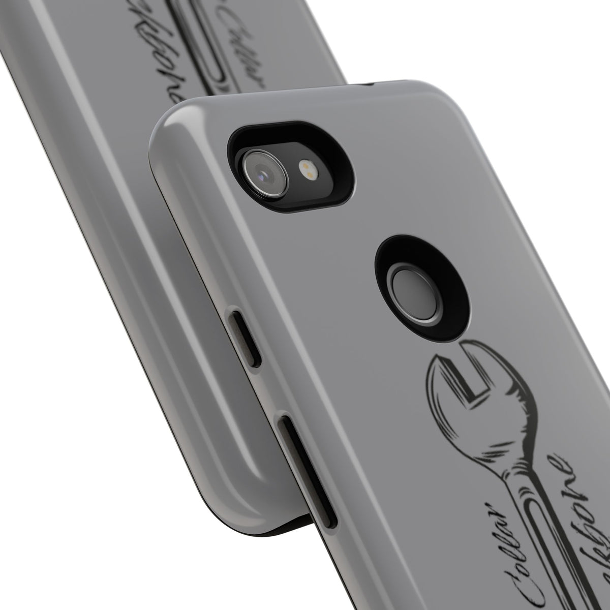 Tough Cases, Blue Collar Backbone Phone Case, Protective Phone Cases, Rugged Phone Covers, Strong Case, Worker Design, Unique Phone