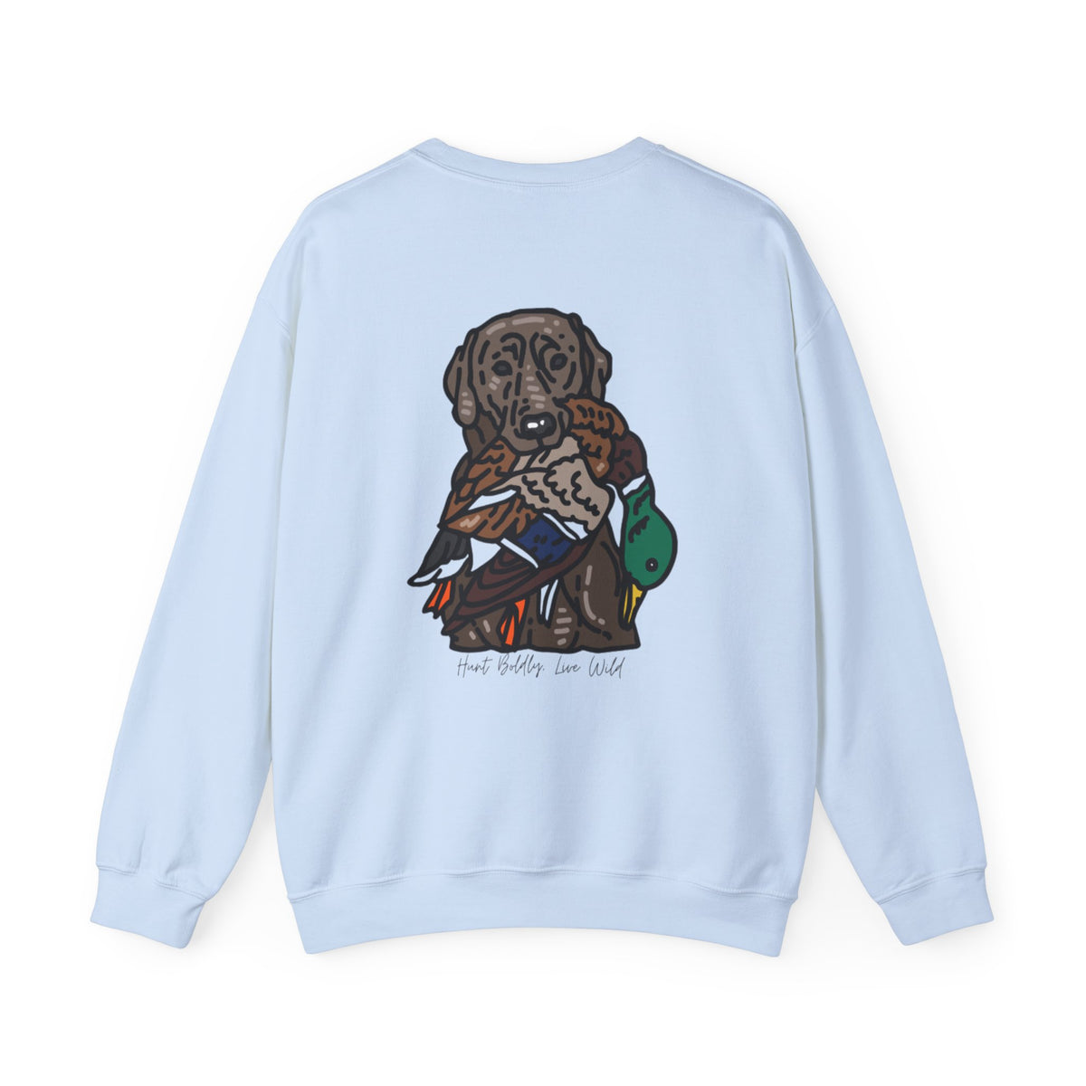 Hunting Dog Sweatshirt - Unisex Heavy Blend Crewneck Sweatshirt