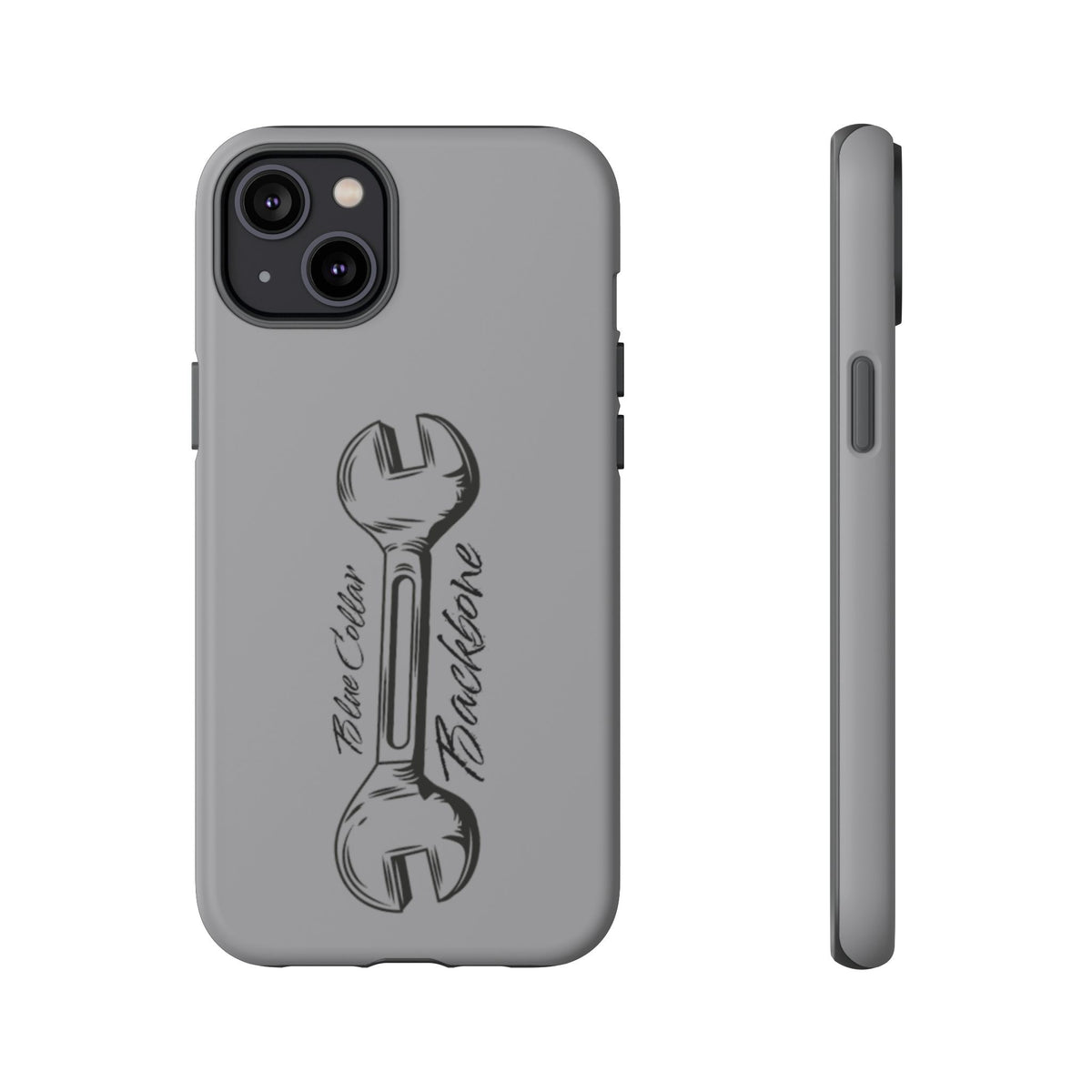 Tough Cases, Blue Collar Backbone Phone Case, Protective Phone Cases, Rugged Phone Covers, Strong Case, Worker Design, Unique Phone