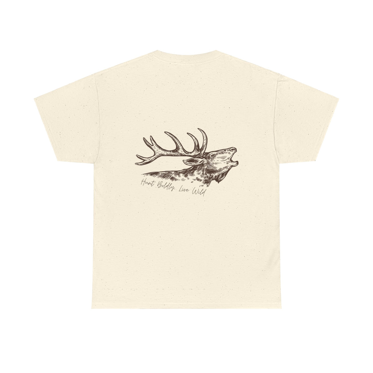 Hunt Boldly Live Wild Elk Tee