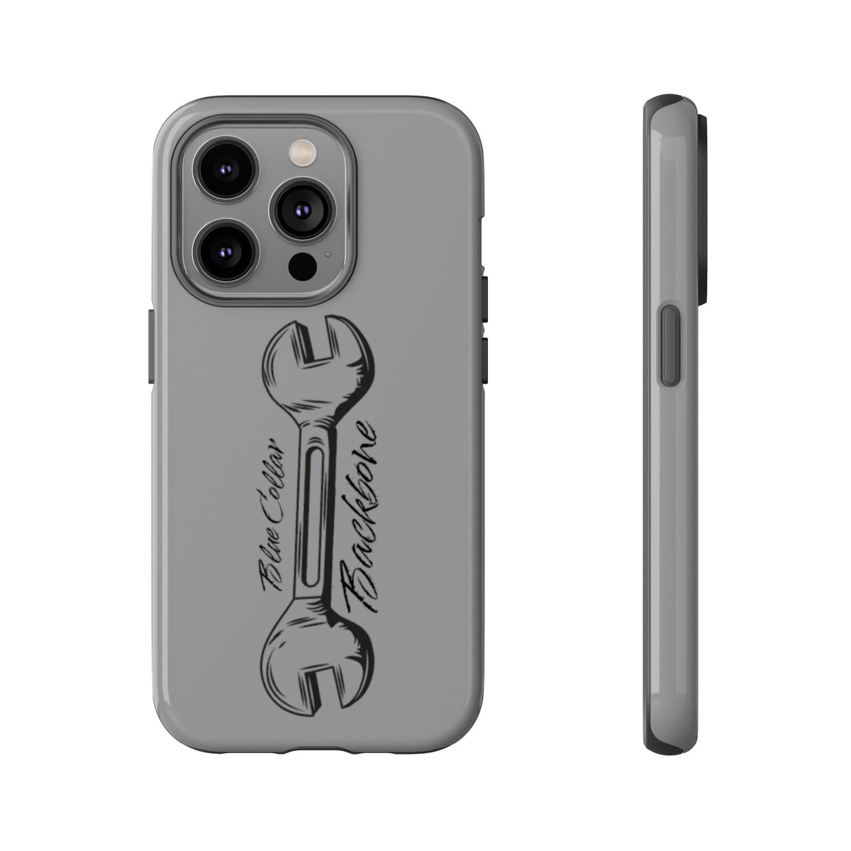 Tough Cases, Blue Collar Backbone Phone Case, Protective Phone Cases, Rugged Phone Covers, Strong Case, Worker Design, Unique Phone