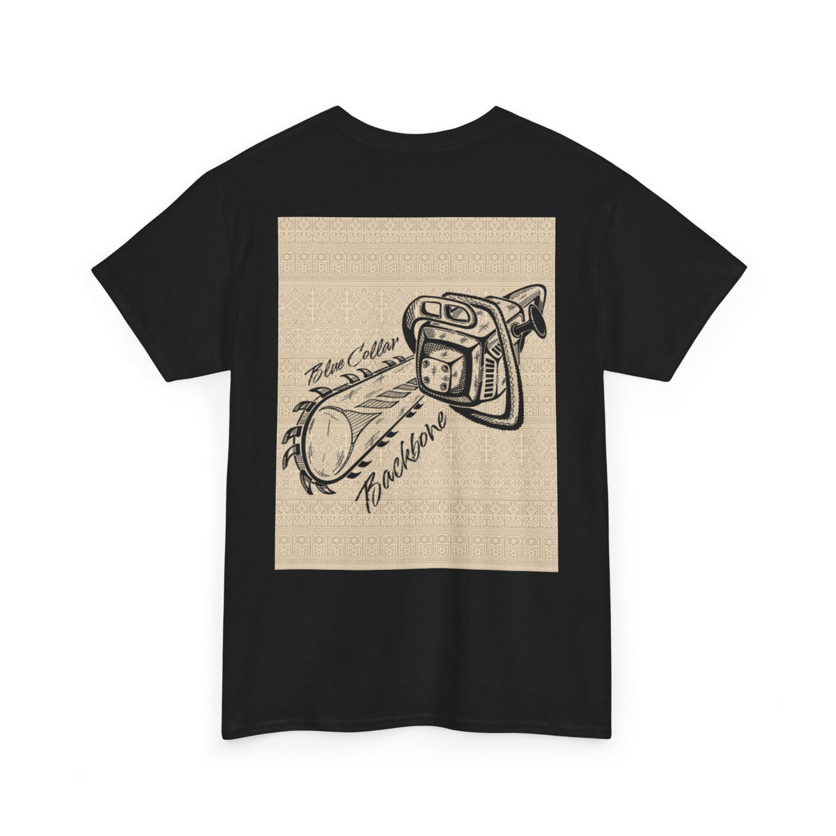 Blue Collar Backbone Chainsaw Tee
