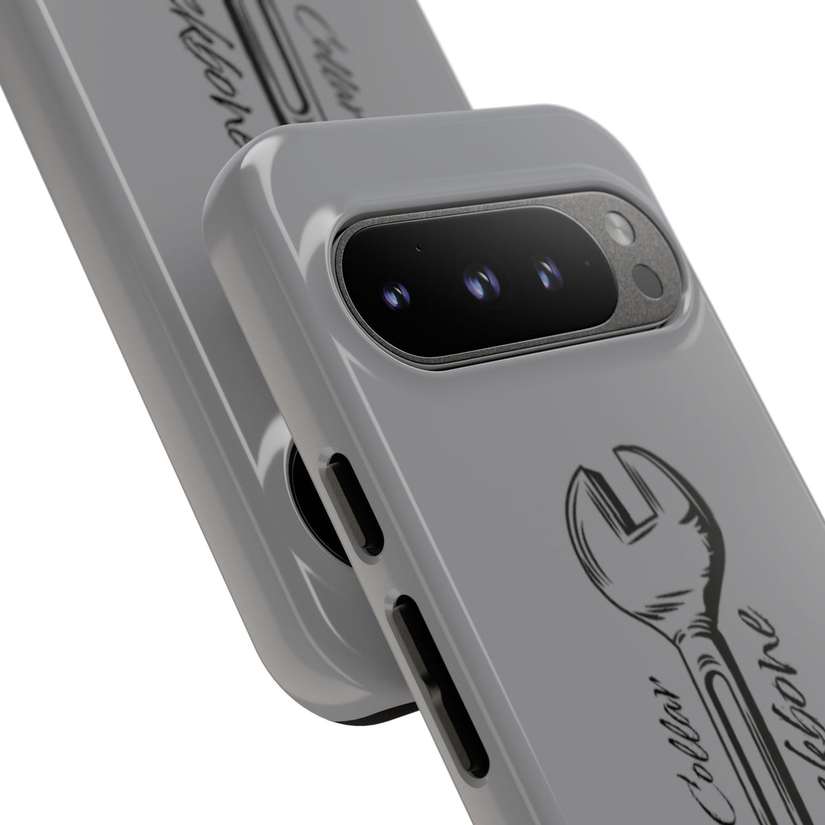 Tough Cases, Blue Collar Backbone Phone Case, Protective Phone Cases, Rugged Phone Covers, Strong Case, Worker Design, Unique Phone