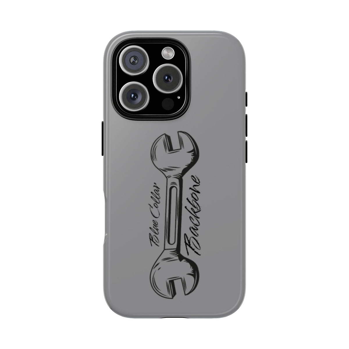 Tough Cases, Blue Collar Backbone Phone Case, Protective Phone Cases, Rugged Phone Covers, Strong Case, Worker Design, Unique Phone