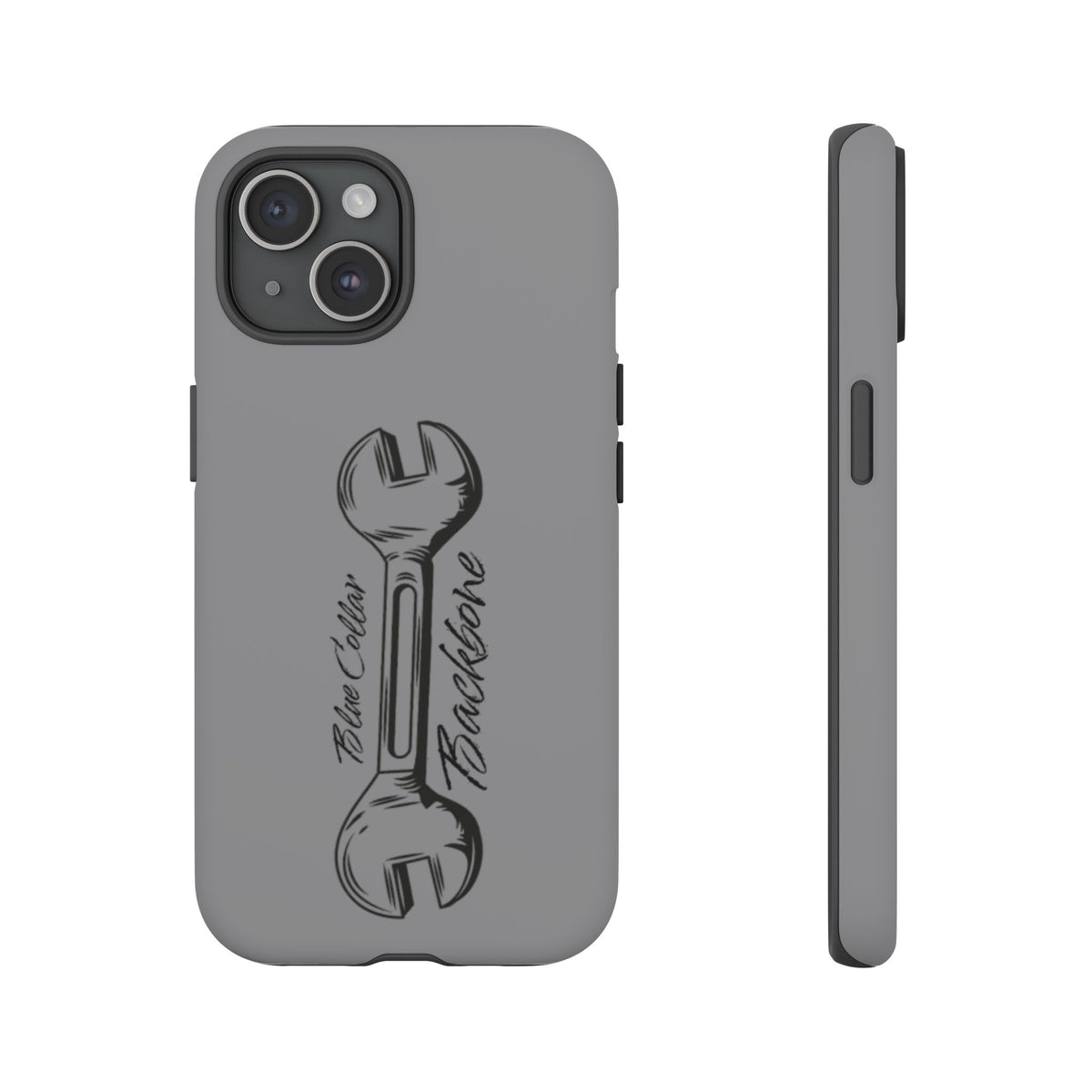 Tough Cases, Blue Collar Backbone Phone Case, Protective Phone Cases, Rugged Phone Covers, Strong Case, Worker Design, Unique Phone