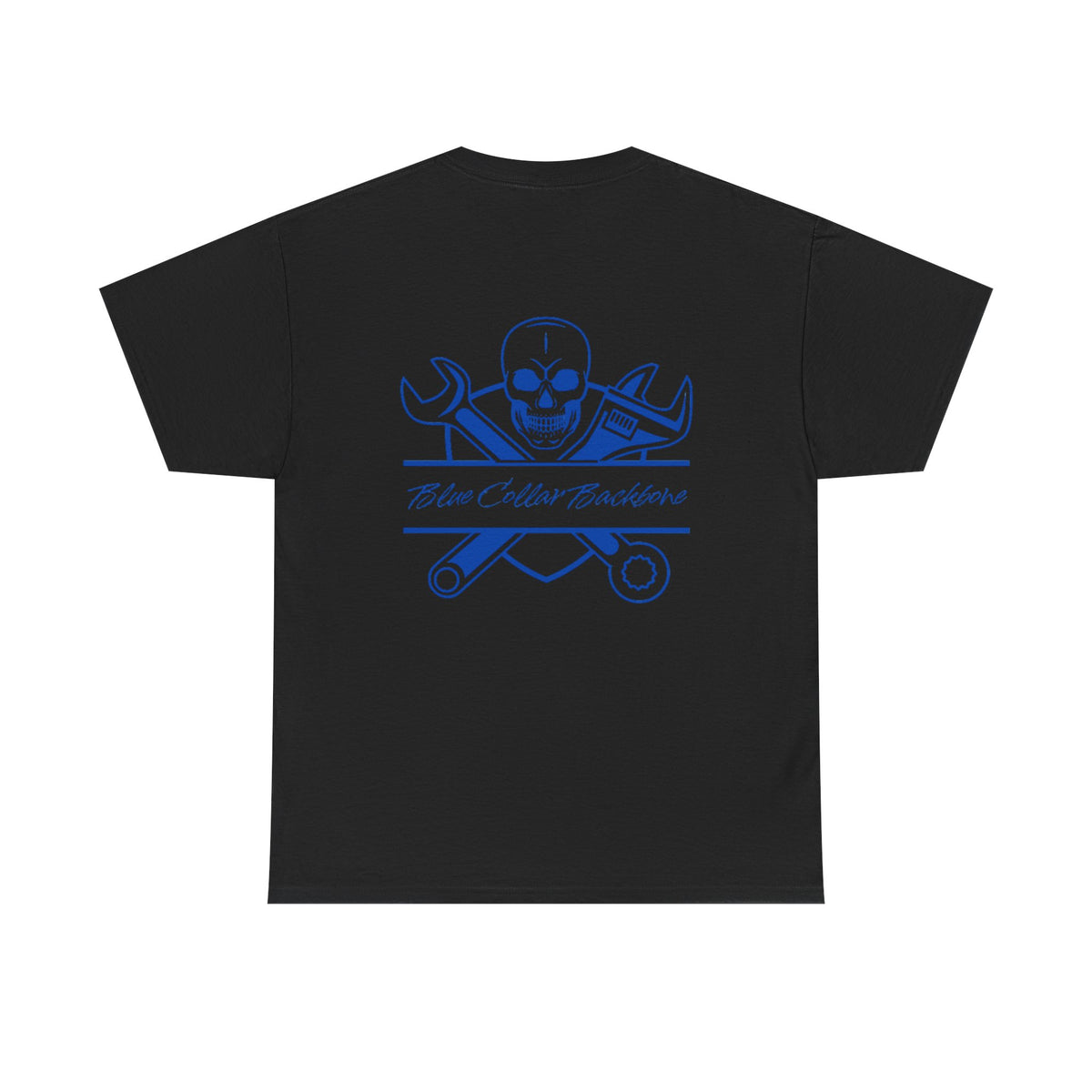 Skull & Tools Unisex Heavy Cotton Tee - Perfect for Mechanics & DIY Enthusiasts