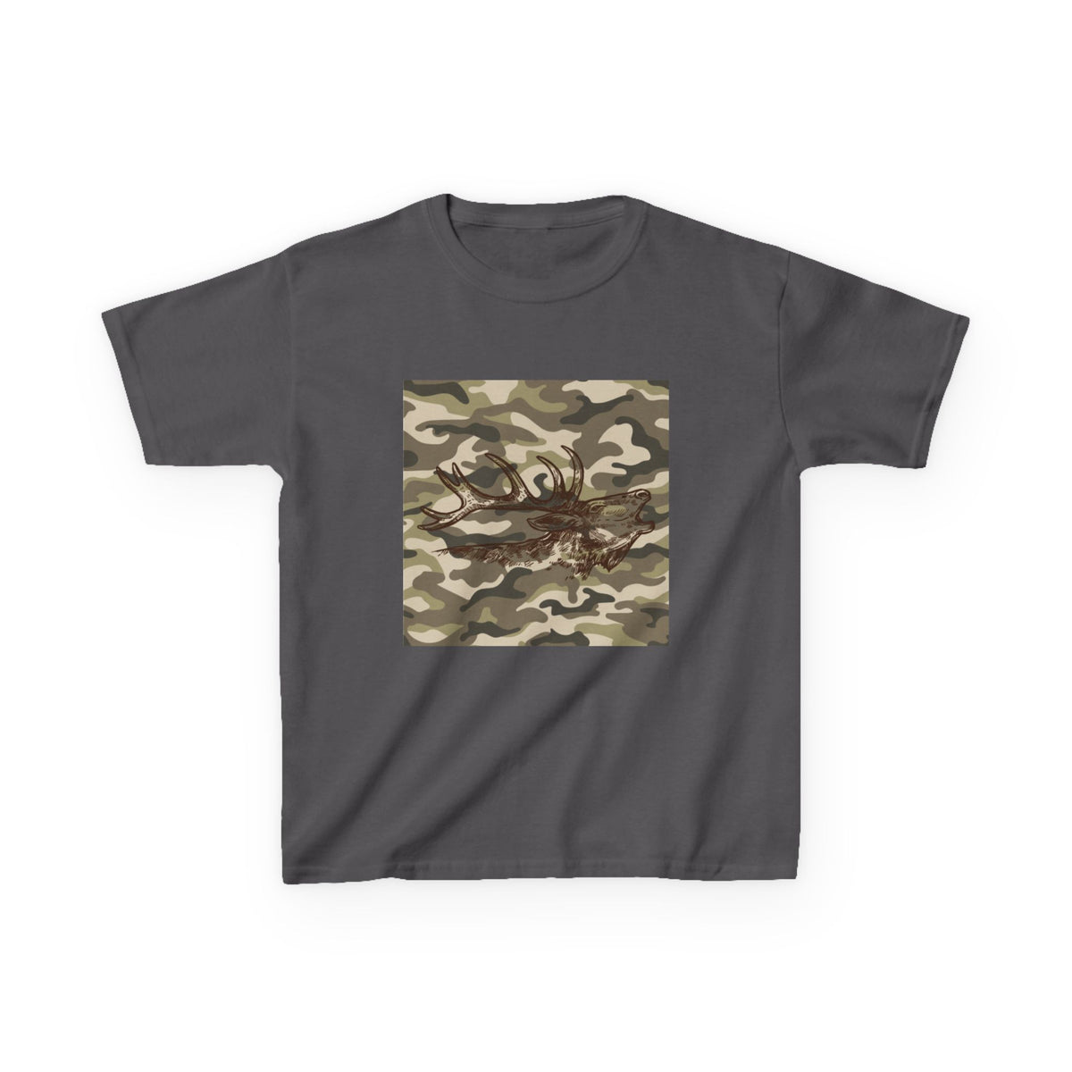 Kids Camouflage Graphic Tee - Fun Camo Design for Outdoor Adventures