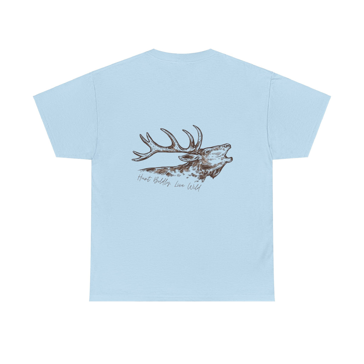 Hunt Boldly Live Wild Elk Tee