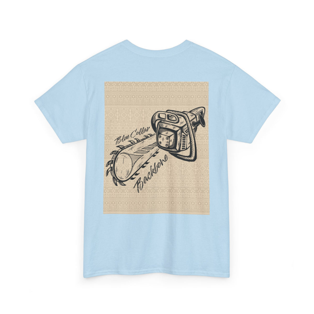 Blue Collar Backbone Chainsaw Tee
