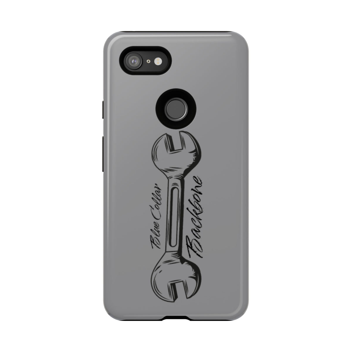 Tough Cases, Blue Collar Backbone Phone Case, Protective Phone Cases, Rugged Phone Covers, Strong Case, Worker Design, Unique Phone