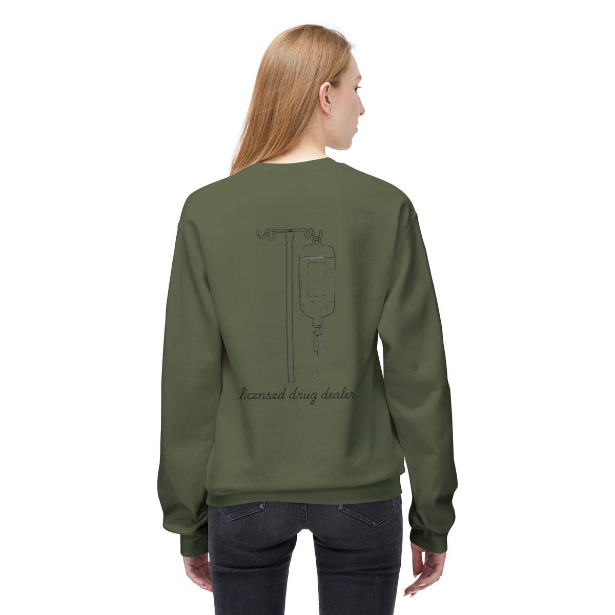 Sweatshirt Licensed Drug Dealer Registered Nurse Unisex