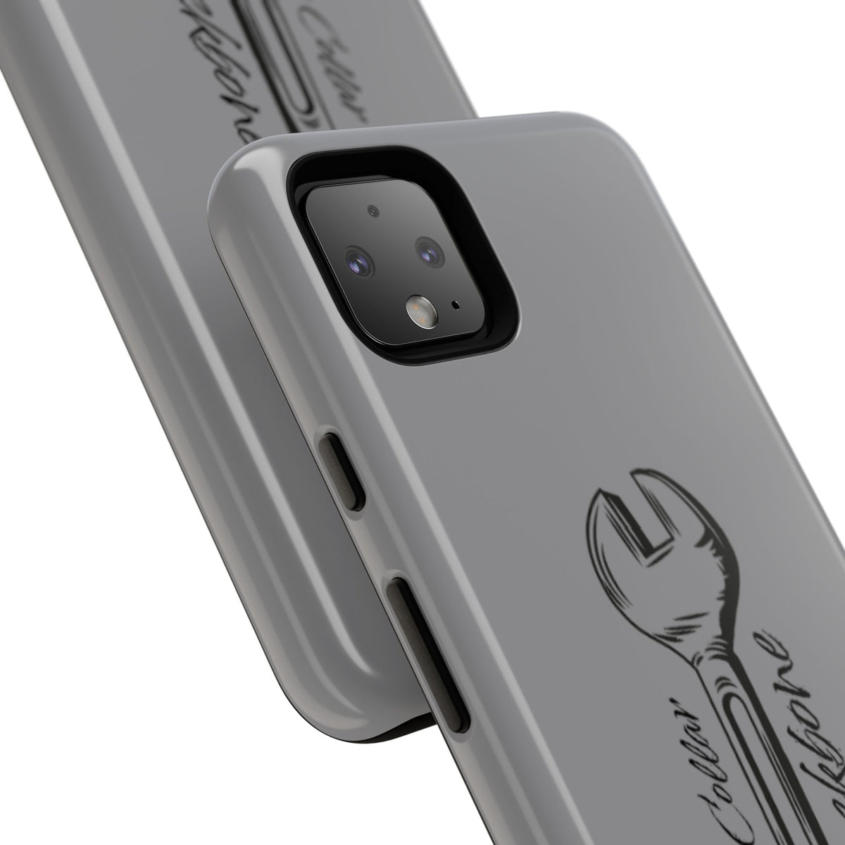 Tough Cases, Blue Collar Backbone Phone Case, Protective Phone Cases, Rugged Phone Covers, Strong Case, Worker Design, Unique Phone
