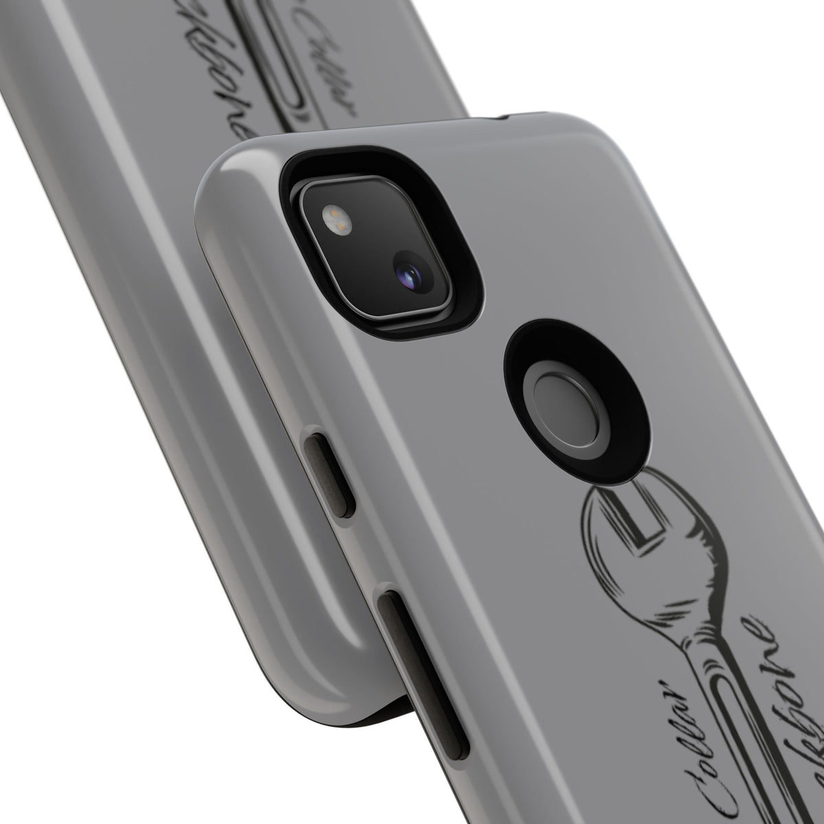 Tough Cases, Blue Collar Backbone Phone Case, Protective Phone Cases, Rugged Phone Covers, Strong Case, Worker Design, Unique Phone