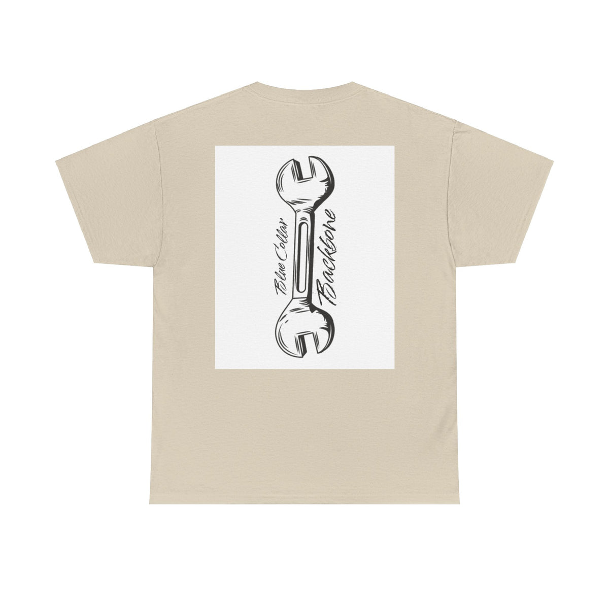 Blue Collar Backbone Unisex Tee, T-Shirt, Shirt, Casual Top, Workwear Apparel, Gift for Him/Her