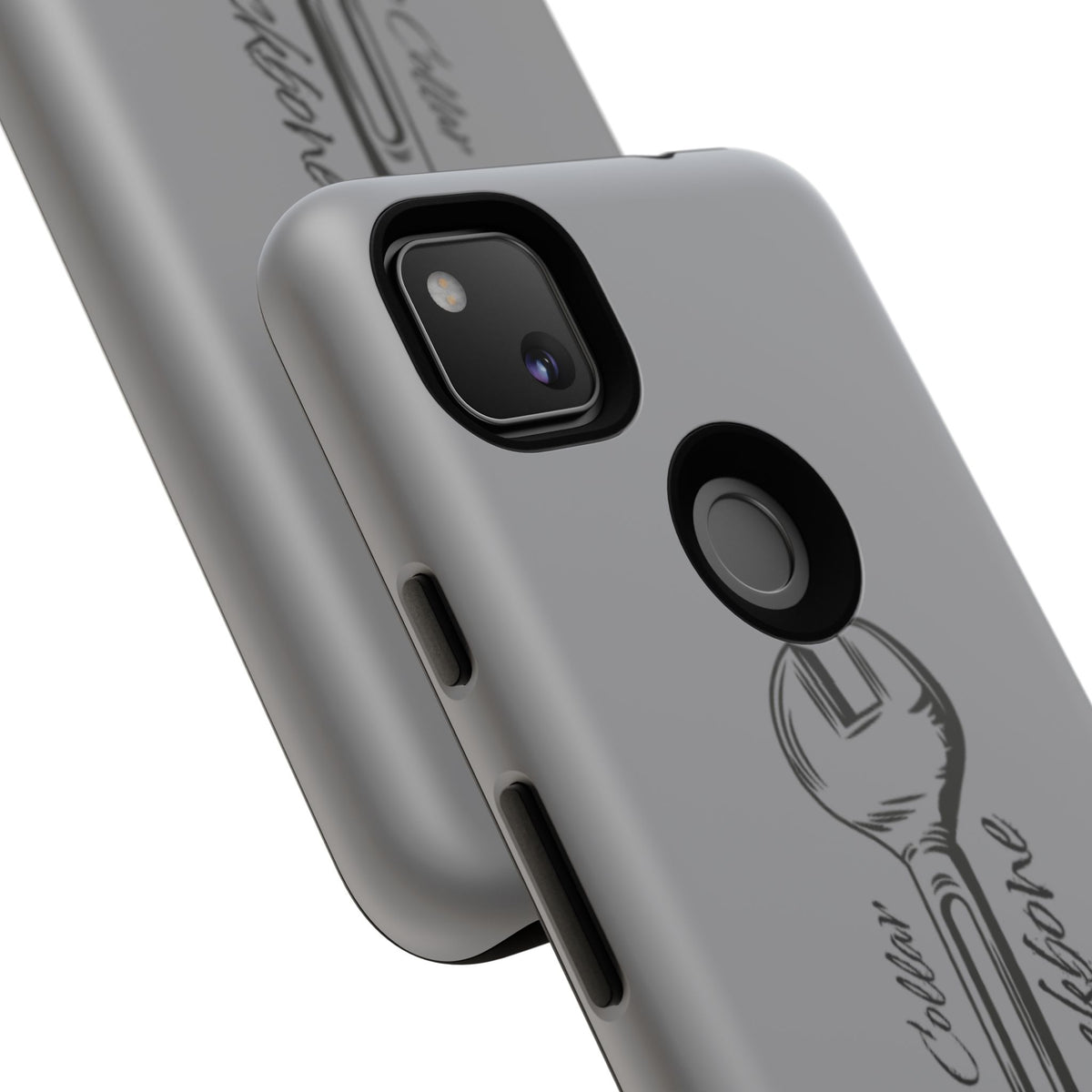 Tough Cases, Blue Collar Backbone Phone Case, Protective Phone Cases, Rugged Phone Covers, Strong Case, Worker Design, Unique Phone