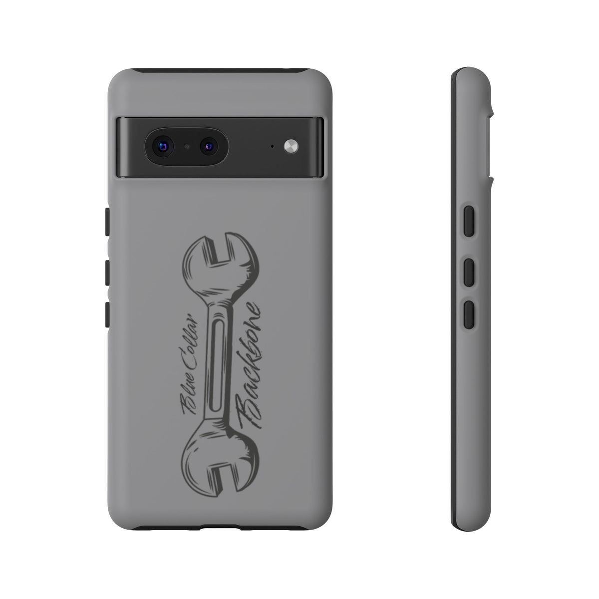 Tough Cases, Blue Collar Backbone Phone Case, Protective Phone Cases, Rugged Phone Covers, Strong Case, Worker Design, Unique Phone