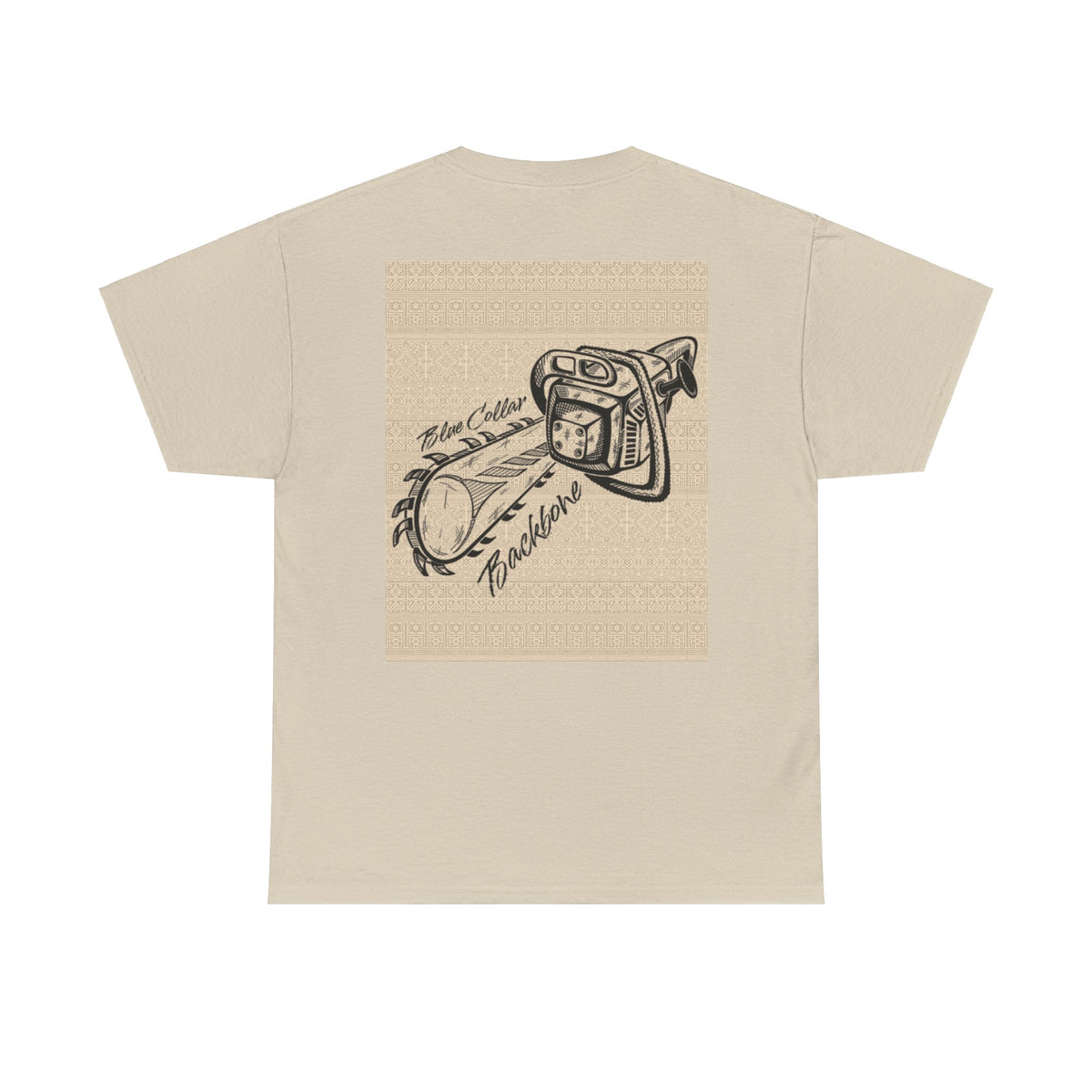 Blue Collar Backbone Chainsaw Tee