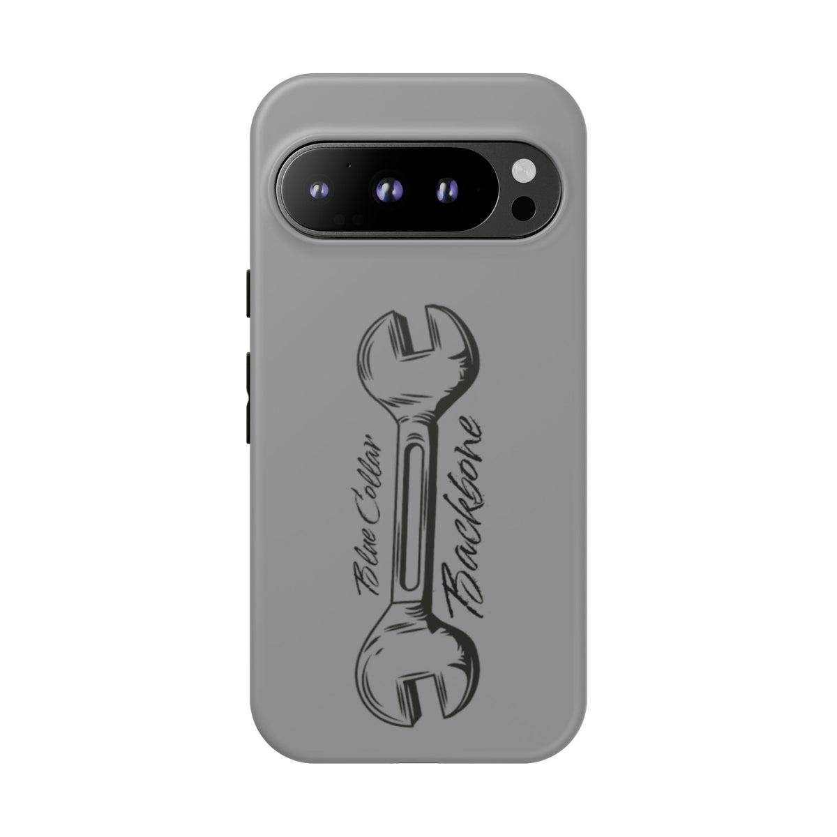 Tough Cases, Blue Collar Backbone Phone Case, Protective Phone Cases, Rugged Phone Covers, Strong Case, Worker Design, Unique Phone