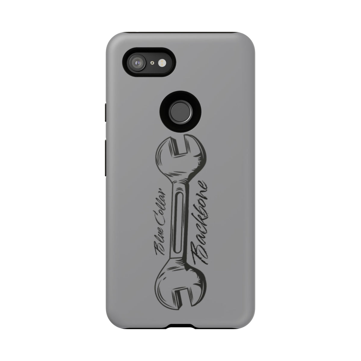 Tough Cases, Blue Collar Backbone Phone Case, Protective Phone Cases, Rugged Phone Covers, Strong Case, Worker Design, Unique Phone