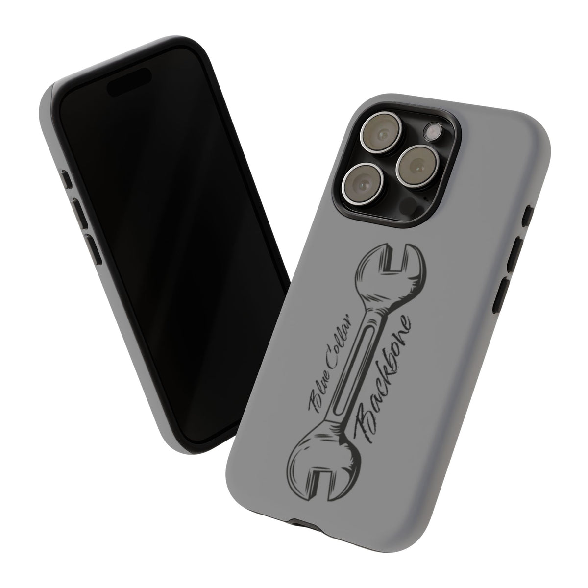 Tough Cases, Blue Collar Backbone Phone Case, Protective Phone Cases, Rugged Phone Covers, Strong Case, Worker Design, Unique Phone