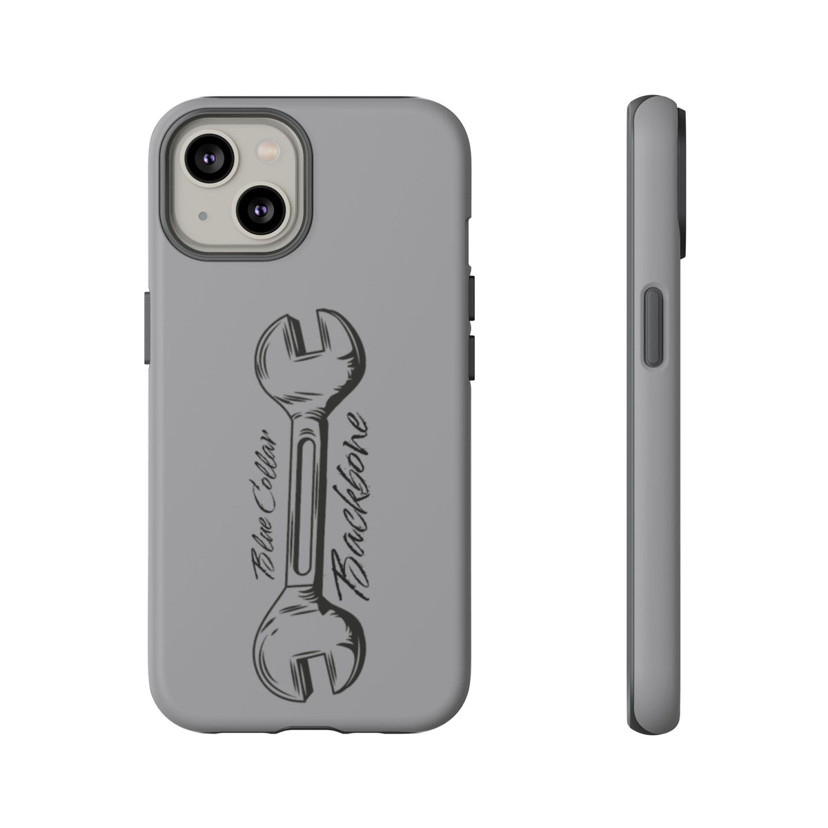 Tough Cases, Blue Collar Backbone Phone Case, Protective Phone Cases, Rugged Phone Covers, Strong Case, Worker Design, Unique Phone