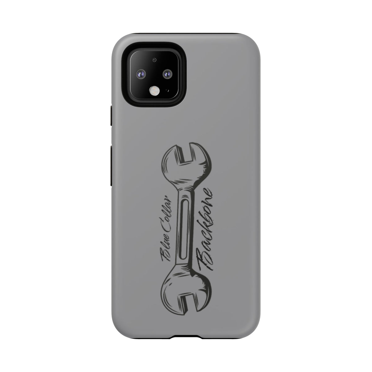 Tough Cases, Blue Collar Backbone Phone Case, Protective Phone Cases, Rugged Phone Covers, Strong Case, Worker Design, Unique Phone