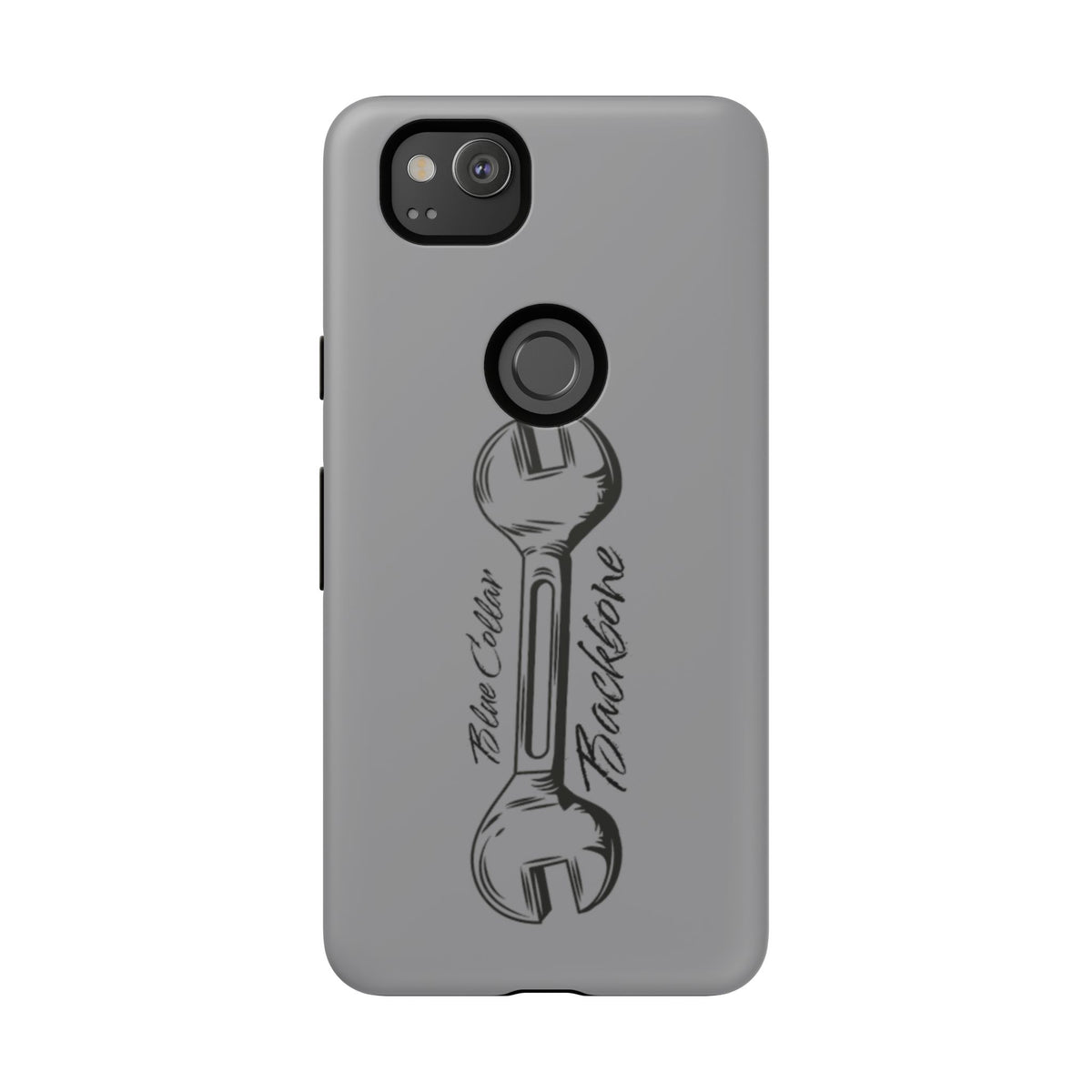 Tough Cases, Blue Collar Backbone Phone Case, Protective Phone Cases, Rugged Phone Covers, Strong Case, Worker Design, Unique Phone