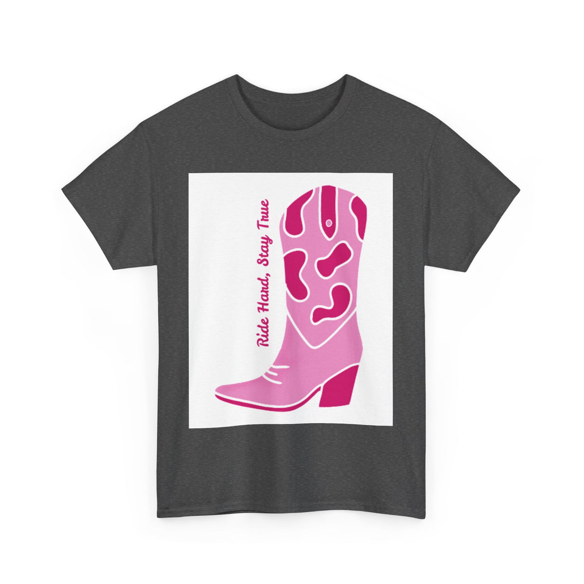 Rodeo Vibes Unisex Heavy Cotton Tee - "Ride Hard, Stay True"