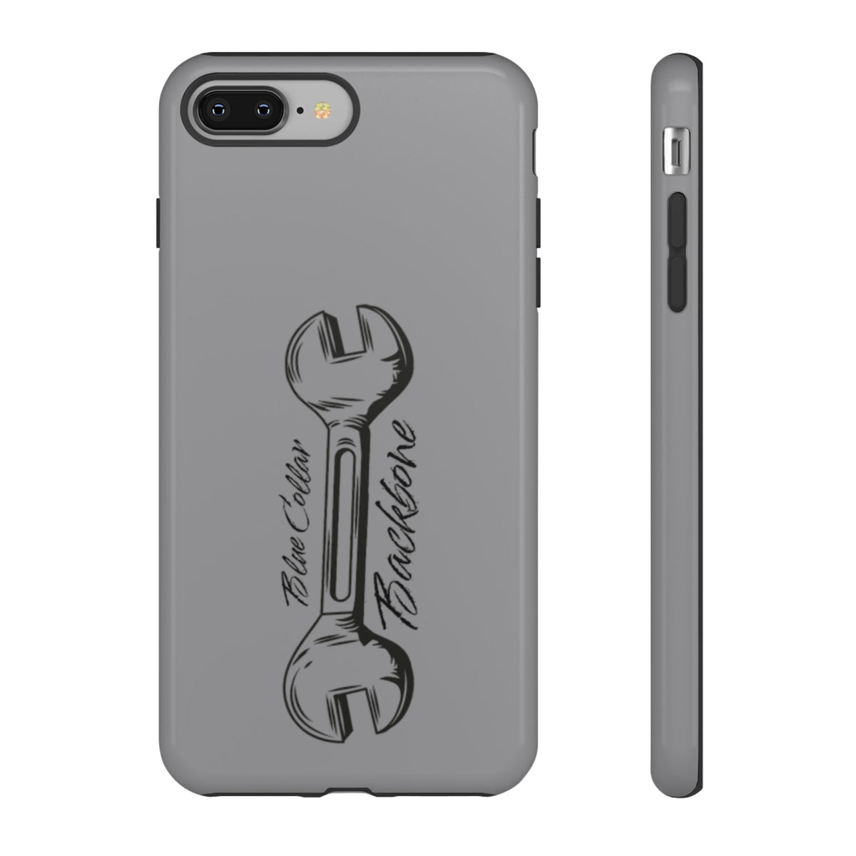 Tough Cases, Blue Collar Backbone Phone Case, Protective Phone Cases, Rugged Phone Covers, Strong Case, Worker Design, Unique Phone