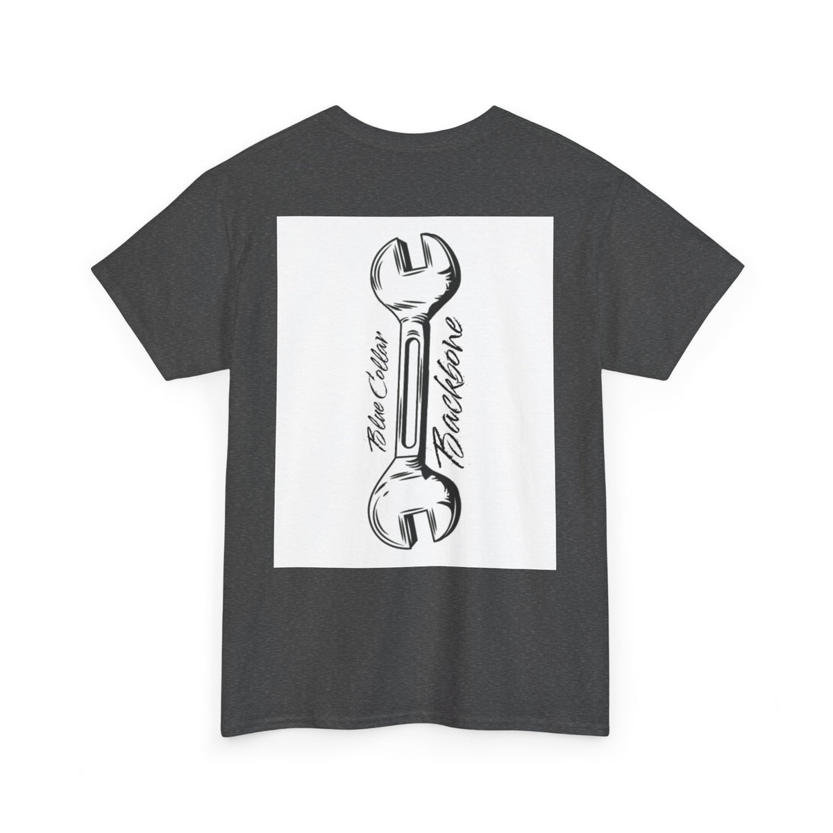 Blue Collar Backbone Unisex Tee, T-Shirt, Shirt, Casual Top, Workwear Apparel, Gift for Him/Her