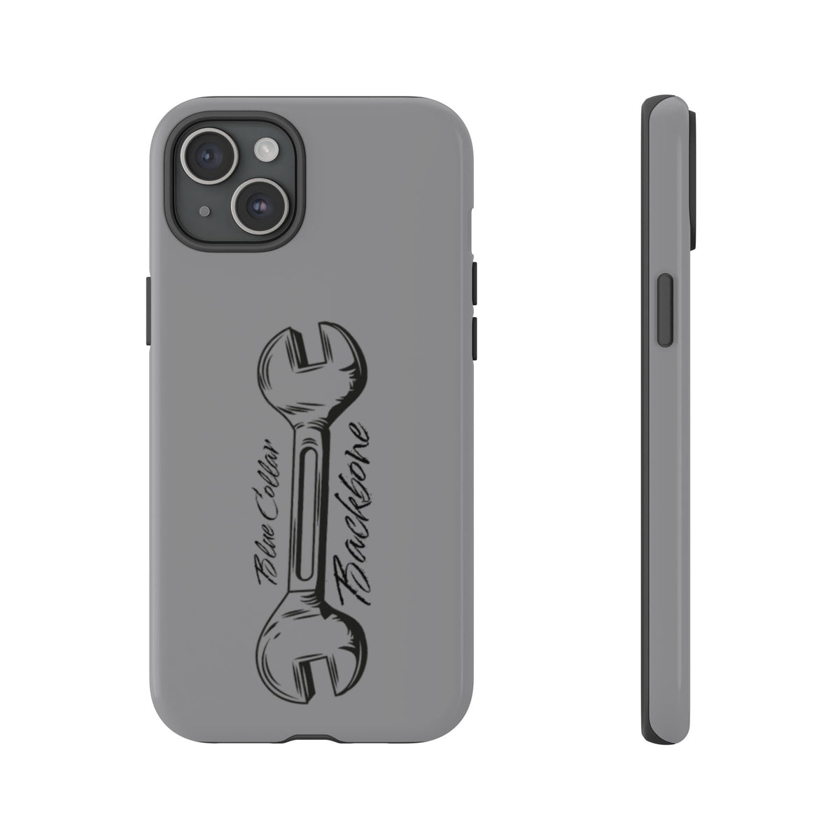 Tough Cases, Blue Collar Backbone Phone Case, Protective Phone Cases, Rugged Phone Covers, Strong Case, Worker Design, Unique Phone