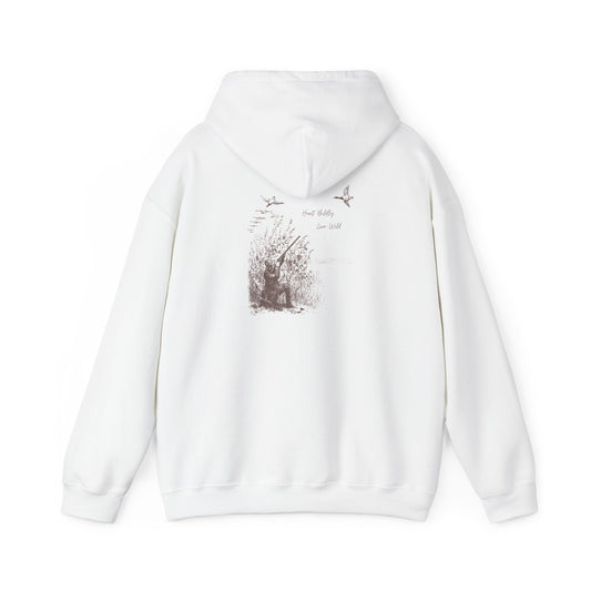 Hunter-Inspired Unisex Heavy Blend Hooded Sweatshirt - Relaxed Fit with Inspirational Quote