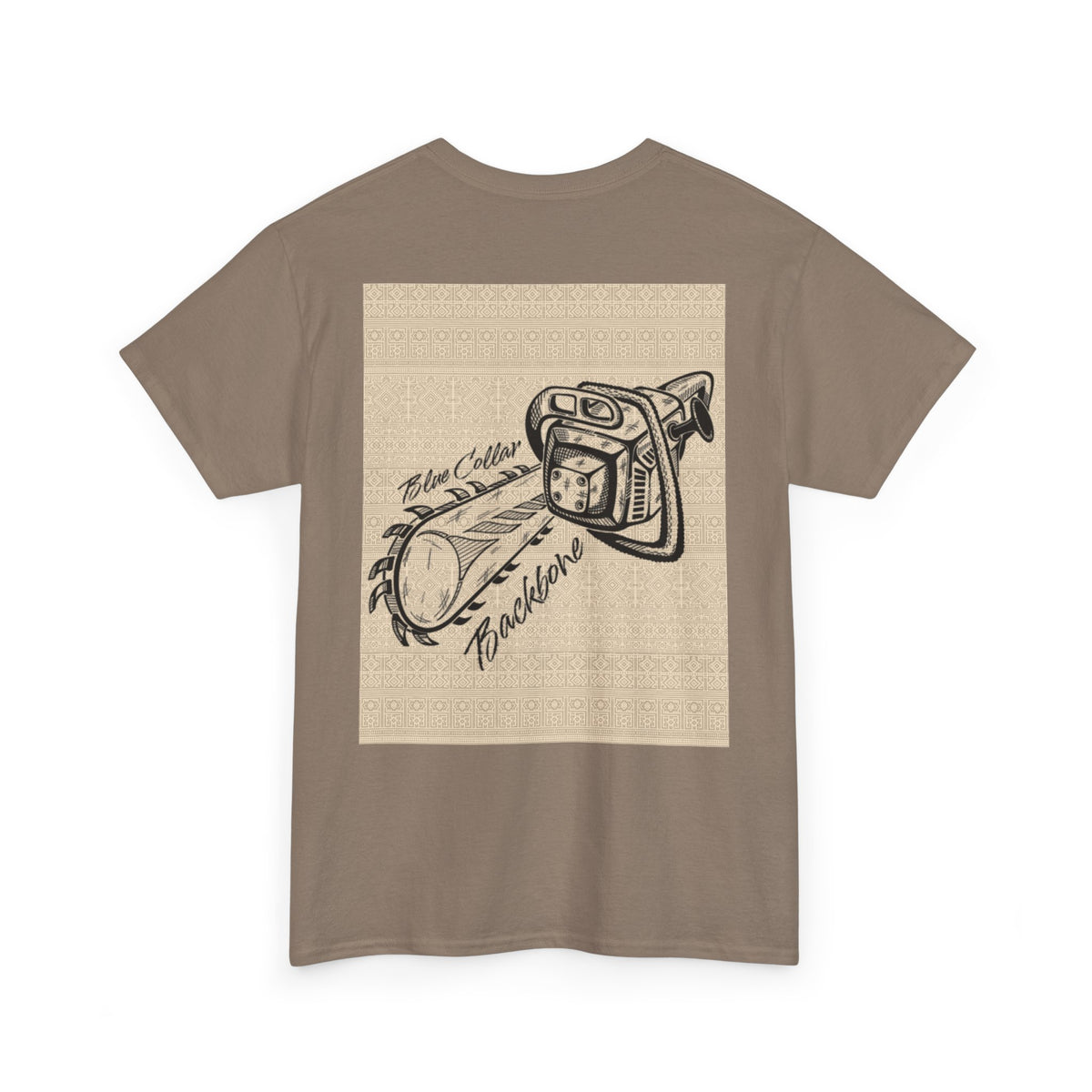 Blue Collar Backbone Chainsaw Tee