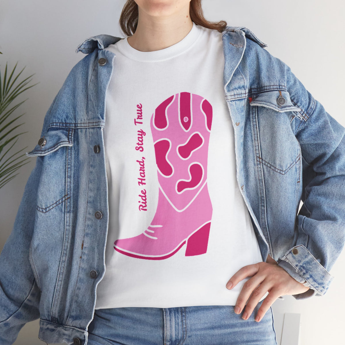 Rodeo Vibes Unisex Heavy Cotton Tee - "Ride Hard, Stay True"