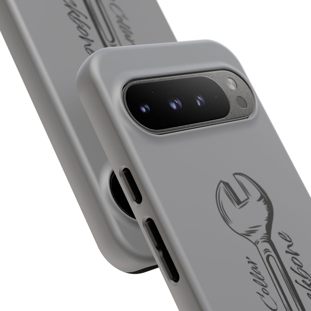 Tough Cases, Blue Collar Backbone Phone Case, Protective Phone Cases, Rugged Phone Covers, Strong Case, Worker Design, Unique Phone
