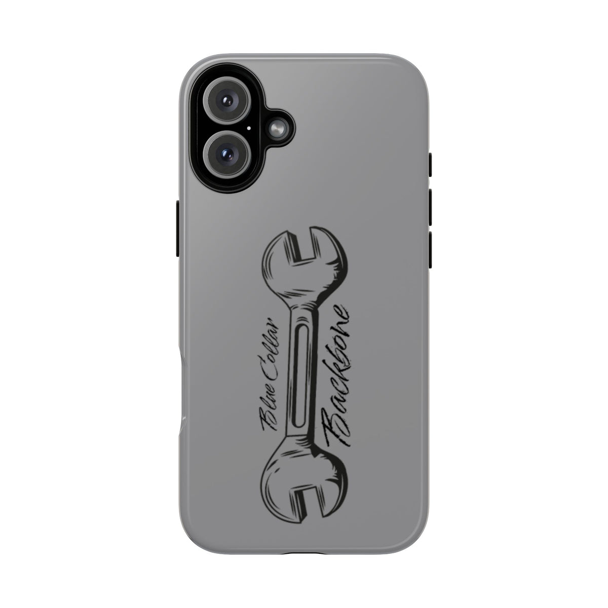 Tough Cases, Blue Collar Backbone Phone Case, Protective Phone Cases, Rugged Phone Covers, Strong Case, Worker Design, Unique Phone