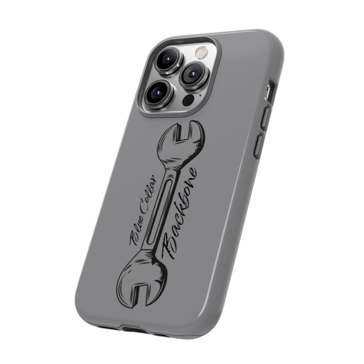 Tough Cases, Blue Collar Backbone Phone Case, Protective Phone Cases, Rugged Phone Covers, Strong Case, Worker Design, Unique Phone