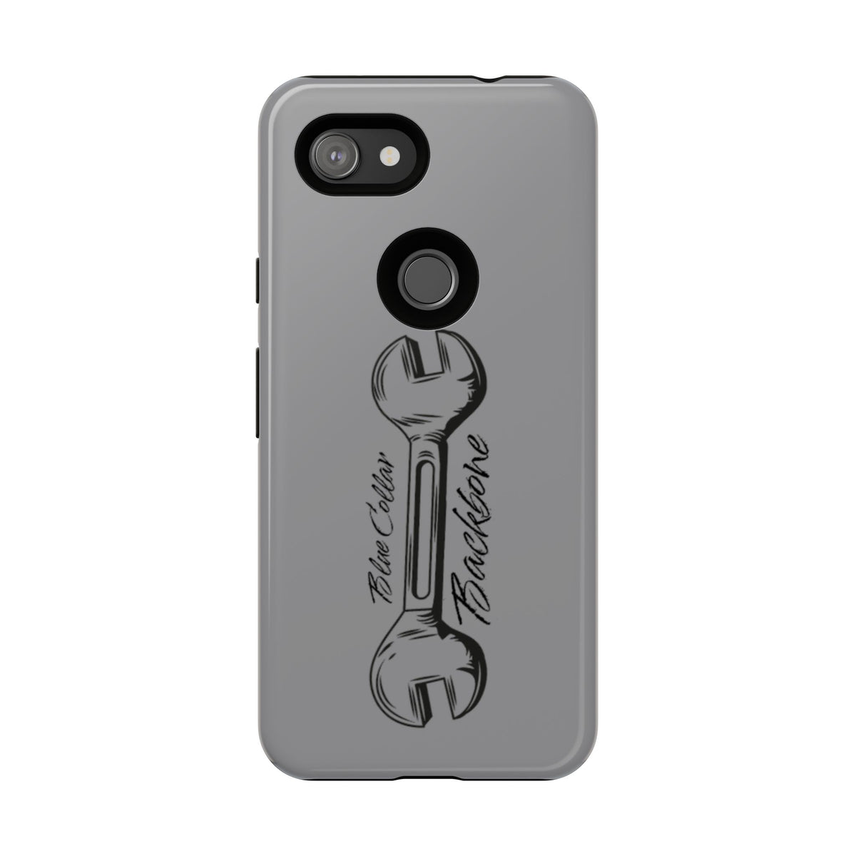 Tough Cases, Blue Collar Backbone Phone Case, Protective Phone Cases, Rugged Phone Covers, Strong Case, Worker Design, Unique Phone