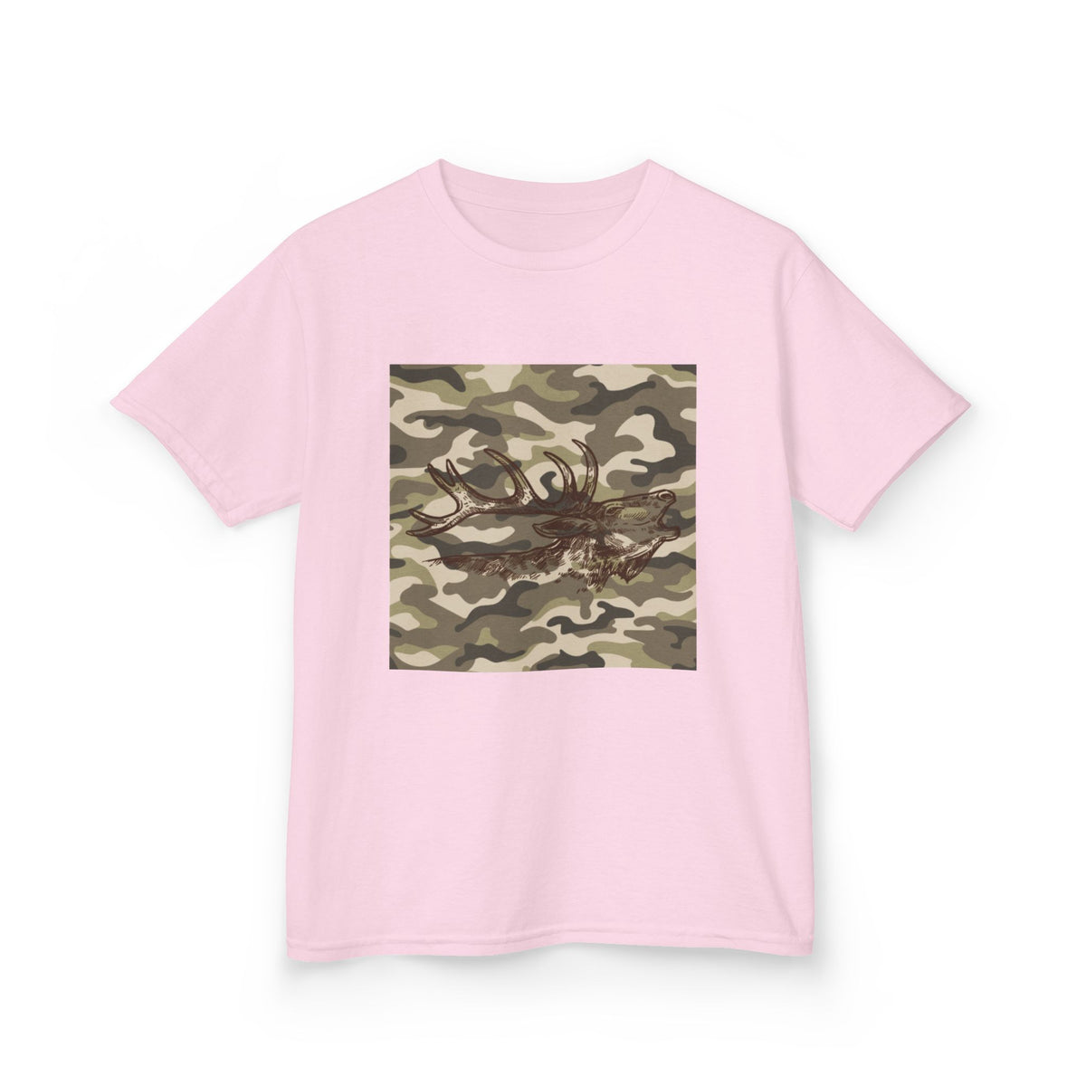 Kids Camouflage Graphic Tee - Fun Camo Design for Outdoor Adventures