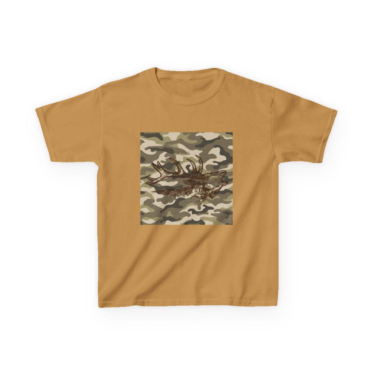 Kids Camouflage Graphic Tee - Fun Camo Design for Outdoor Adventures